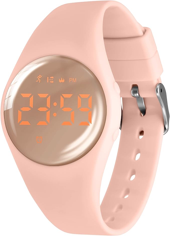 Kids Watches Digital Sport Watch for Girls Boys, Fitness Tracker with Alarm Clock, Stopwatch, No App Waterproof Watches for Teens Students Ages 5-12