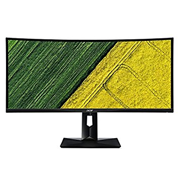 Acer 34" Widescreen LCD Monitor Display UW-QHD 3440 x 1440 5ms|CZ340CK bmiippphx (Certified Refurbished)