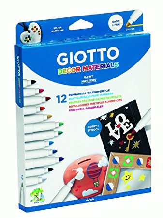 Giotto Decor Materials Permanent Pen Set