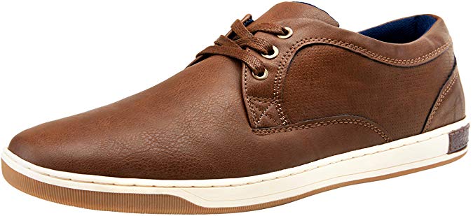 JOUSEN Men's Fashion Sneakers 3 Eyelets Simple Style Casual Shoes