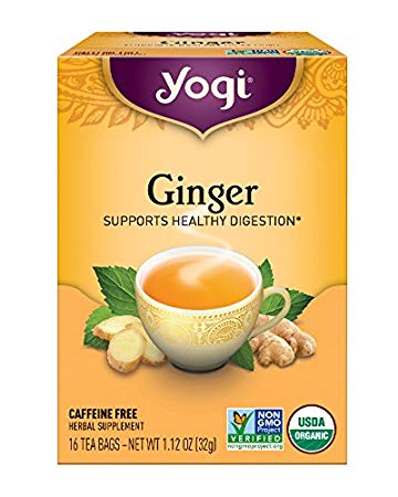 Yogi Tea, Ginger, 16 Count, Packaging May Vary