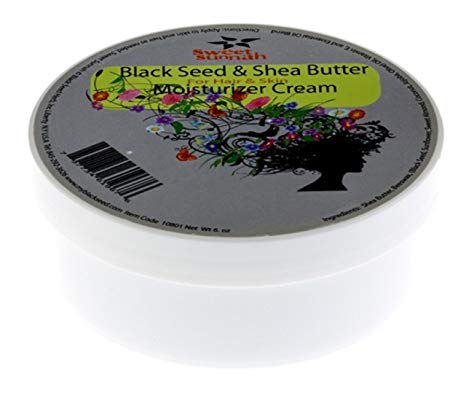 100% Natural Black Seed Oil & Shea Butter Moisturizing Cream 6 Oz. Chemical Free By Sweetsunnah