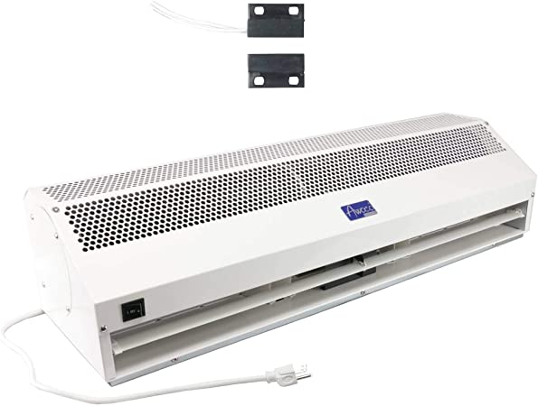 Awoco 42" Super Power 2 Speeds Indoor Air Curtain with Shutoff Delay Magnetic Switch for SwingING Doors