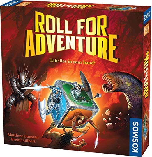 Roll for Adventure - A Kosmos Game from Thames & Kosmos | A Cooperative Dice-Rolling Fantasy Game for 2-4 Players, Ages 10