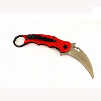 Anginstar Tactical Survival Combat Defence Claw Folding Pocket Knife with Sharp Blade for Outdoor Survival Hiking Camping Hunting 4 Color