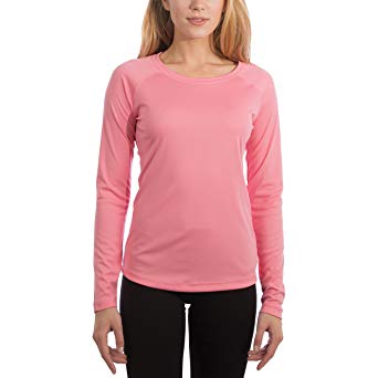 Vapor Apparel Women's UPF 50  UV Sun Protection Performance Long Sleeve T-Shirt