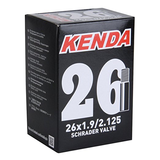 Kenda Mountain Bicycle Tube - 32mm Schrader Valve - 26 x 1.9/2.125