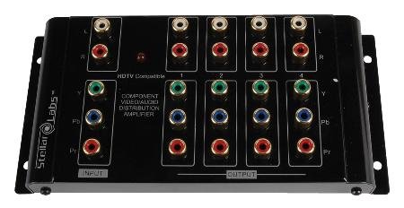 1x4 Component Video Distribution Amplifier / Splitter