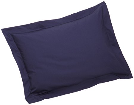 Crescent Tailored Comfy Easy Care Pillow Sham Standard (Navy)