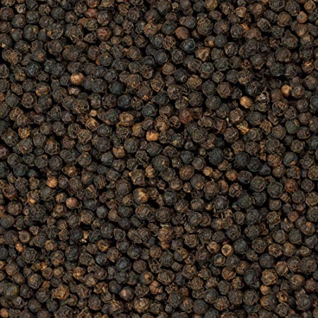 The Spice Lab No. 15 - Black Tellicherry Peppercorn - Kosher Gluten-Free Non-GMO All Natural Spice - 4 oz Resealable Bag