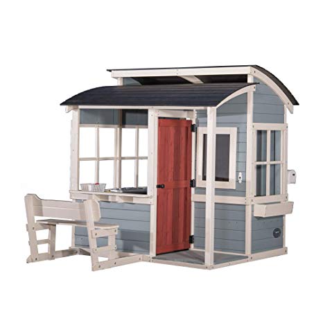 Backyard Discovery Breezy Point Wooden Playhouse