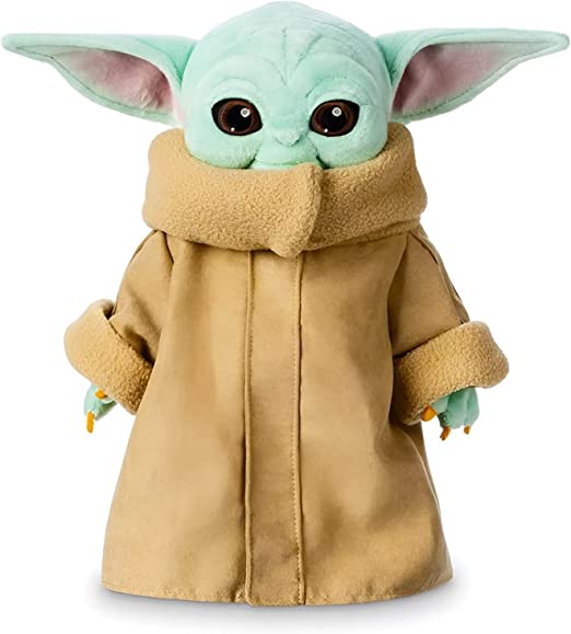BESTZY Star Wars the Child Plush Toy, Plush Toy Star Wars Toys for Children 25 cm Soft Plush Toy Cute Plush Toy Home Decoration for Boys and Girls Christmas Birthday Gift