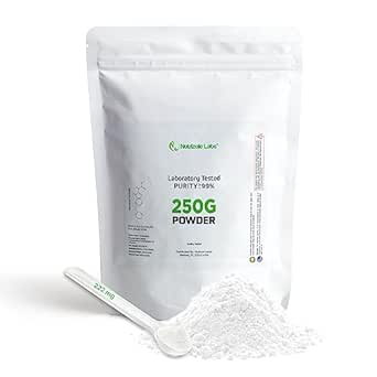 250g (8.8oz) Powder, Purity &gt;99%, 222" Per Scoop (Scoop Included Inside package)