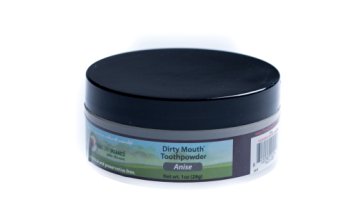 Dirty Mouth Organic Toothpowder Anise (1 oz jar 3mo Supply) Healthiest Toothpaste
