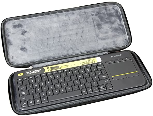 Logicool ロジクール ワイヤレス タッチキーボード K400pBK専用収納ケース-Hermitshell