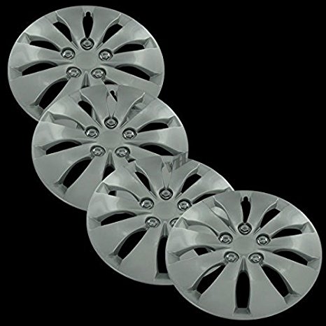 Silver 16" Hub Cap Wheel Covers for Honda Accord - Set of 4