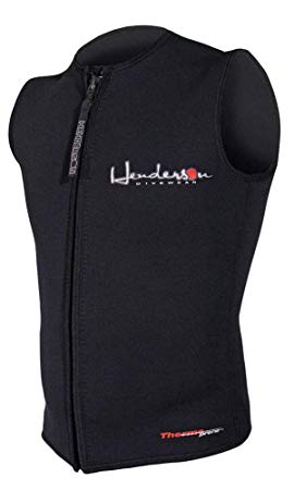 Henderson Man 3mm Thermoprene Zipper Vest Scuba Diving Wetsuit
