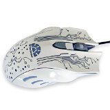 Flexbrains LED Optical Mouse - Beautiful Design with Illuminated LED Changing Colors Fully Compatible with PC Laptop Apple Macbook Pro - 100 Money-back Guarantee Buy with Confidence