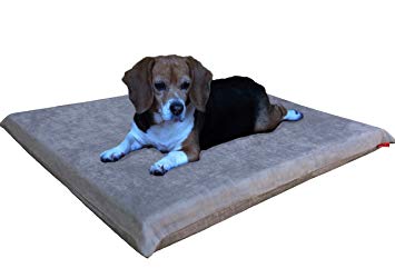 Dogbed4less XL Memory Foam Dog Bed for Medium to Large Pet, Waterproof Liner with Washable Durable External Cover