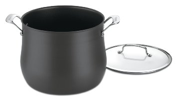 Cuisinart 6466-26 Contour Hard Anodized 12-Quart Stockpot with Cover