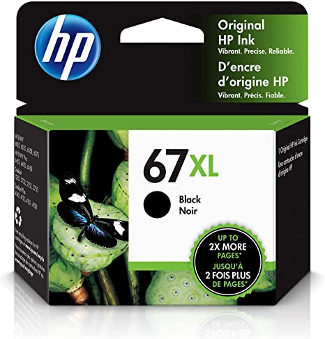 HP 67XL | Ink Cartridge | Black | 3YM57AN