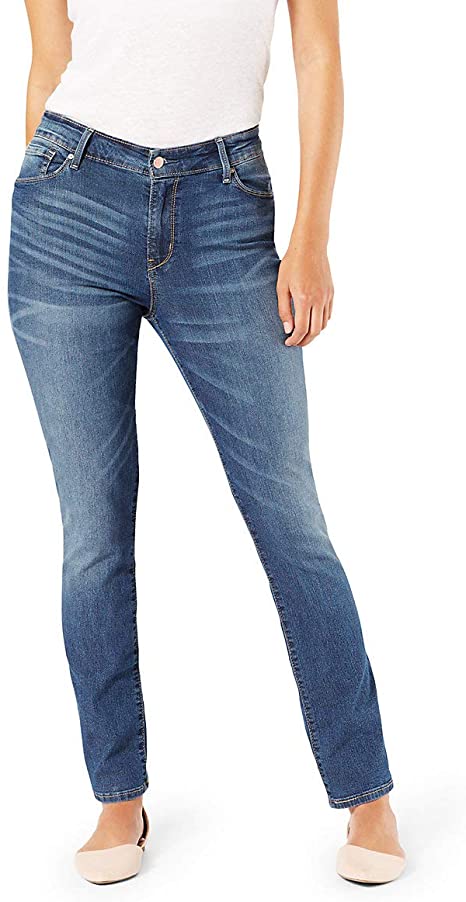 Signature by Levi Strauss & Co. Gold Label Womens Modern Straight Jeans