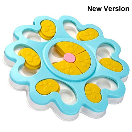 Smart Dog Puzzle Toys for Beginner, LC-dolida Puppy Treat Dispenser Interactive Dog Toys - Improve Your Dog's IQ, Specially Designed for Training Treats