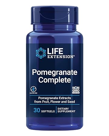 Life Extension Pomegranate Complete Softgels, 30 Count