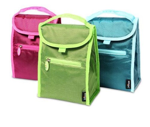 Sistema Fold Up Insulated Lunch Cooler Bag, Assorted Color