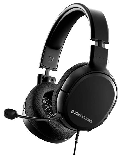 SteelSeries Arctis 1 Wired Gaming Headset - Detachable Clearcast Microphone - Lightweight Steel-Reinforced Headband - for PS4, PC, Xbox, Nintendo Switch, Mobile - Playstation 4