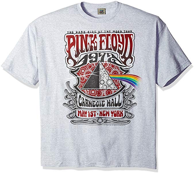 Liquid Blue Men's Pink Floyd Carnegie Hall Short Sleeve T-Shirt