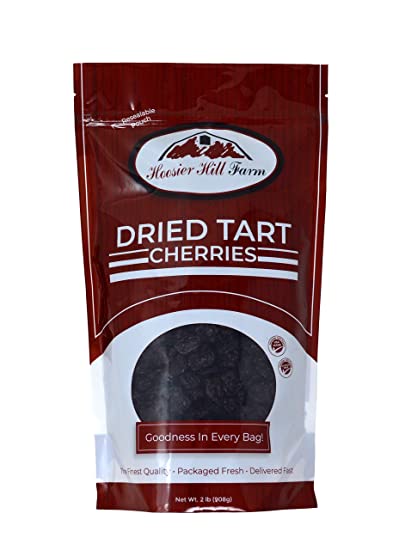 Hoosier Hill Farm Dried Tart Cherries, 2 Pound , 2 Lb