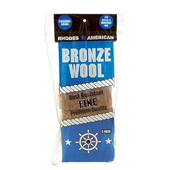 Homax Fine Grade Bronze Wool, 3 pad (033873123002)