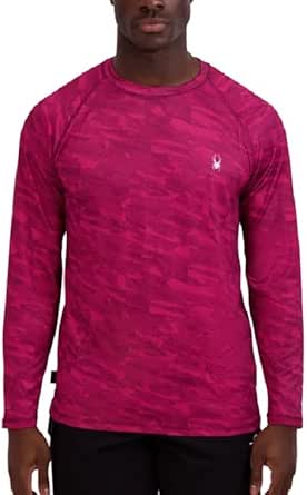 Spyder Men's Standard Digital Camo Long Sleeve Rashguard