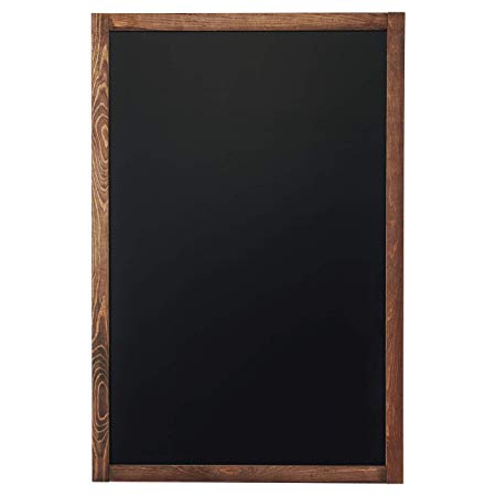 Chalkboard | Magnetic & Non-Porous | Framed Chalkboard | Vintage Decor | Chalk Board for Wedding, Kitchen, Bar, Restaurant, Menu & Home | Chalkboard Sign | 24" x 36" | Wall Mounted Chalkboard | Large