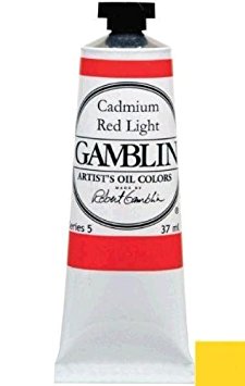Gamblin Artist Oil 37Ml Cadmium Yellow Med