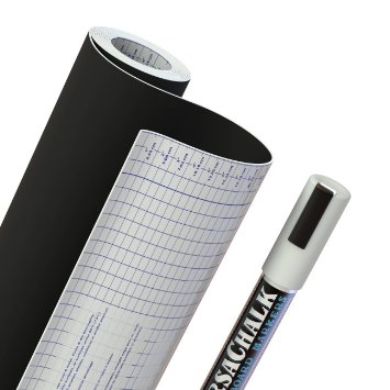 Chalkboard Contact Paper  BONUS Chalk Marker - 18 W x 96 L 8 FEET - 33 more than other brands