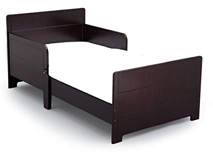 Delta Children MySize Toddler Bed, Dark Chocolate