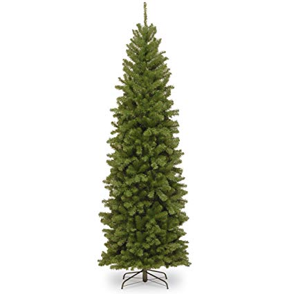 National Tree 9 Foot North Valley Spruce Pencil Slim Tree