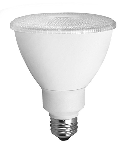 TCP 75 Watt Equivalent 1-pack, PAR30 LED Reflector Light Bulbs, ENERGY STAR Certified, Dimmable, Daylight White RLP3014W50KD