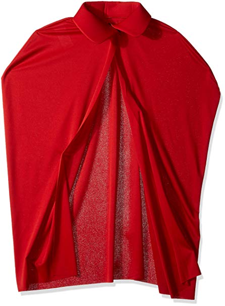 Rubie's Costume Child's 36" Cape with Collar, Red, One Size