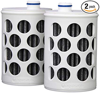 Aquasana Replacement Filter Cartridges for Aquasana Clean Water Bottle, 2-pack