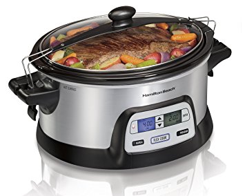 Hamilton Beach 33861 Slow Cooker, Silver