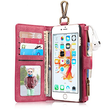 Leather wallet phone case iPhone 6/iPhone 6S/iPhone 6 Plus/iPhone 6S Plus/iPhone 7/iPhone 7 Plus