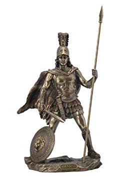 Sale - Mars / Ares Statue Sculpture - Roman God of War