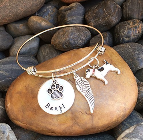 Jack Russell Memorial Bracelet | Jack Russell Memorial Jewelry | Rainbow Bridge Jewelry | Pet Memorial Jewelry | Pet Sympathy Gift