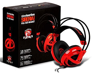 Steelseries Siberia V2 Full-size Red MSI Dragon Edition Headband Headsets