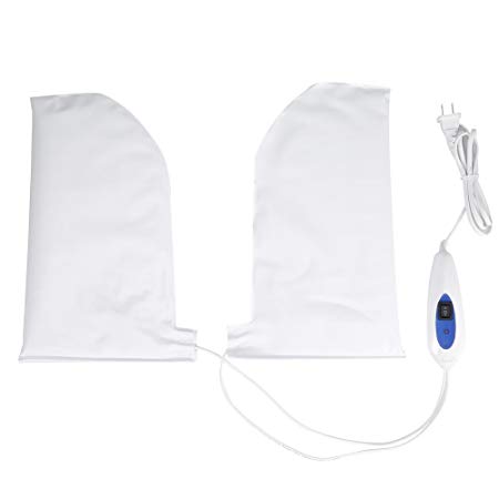 Fdit Therapeutic Heated Mitts for Paraffin Wax Therapy Manicure SPA Treatment Hand Care Mittens