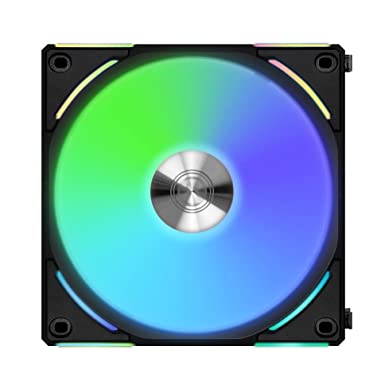 Lian Li UNI Fan AL V2 RGB Revolutionized Daisy-Chain ARGB Fan 140mm Single Pack Black AL140V2-1B