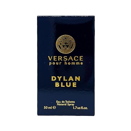 Versace Dylan Blue Eau De Toilette Spray for Men, 1.7 Ounce